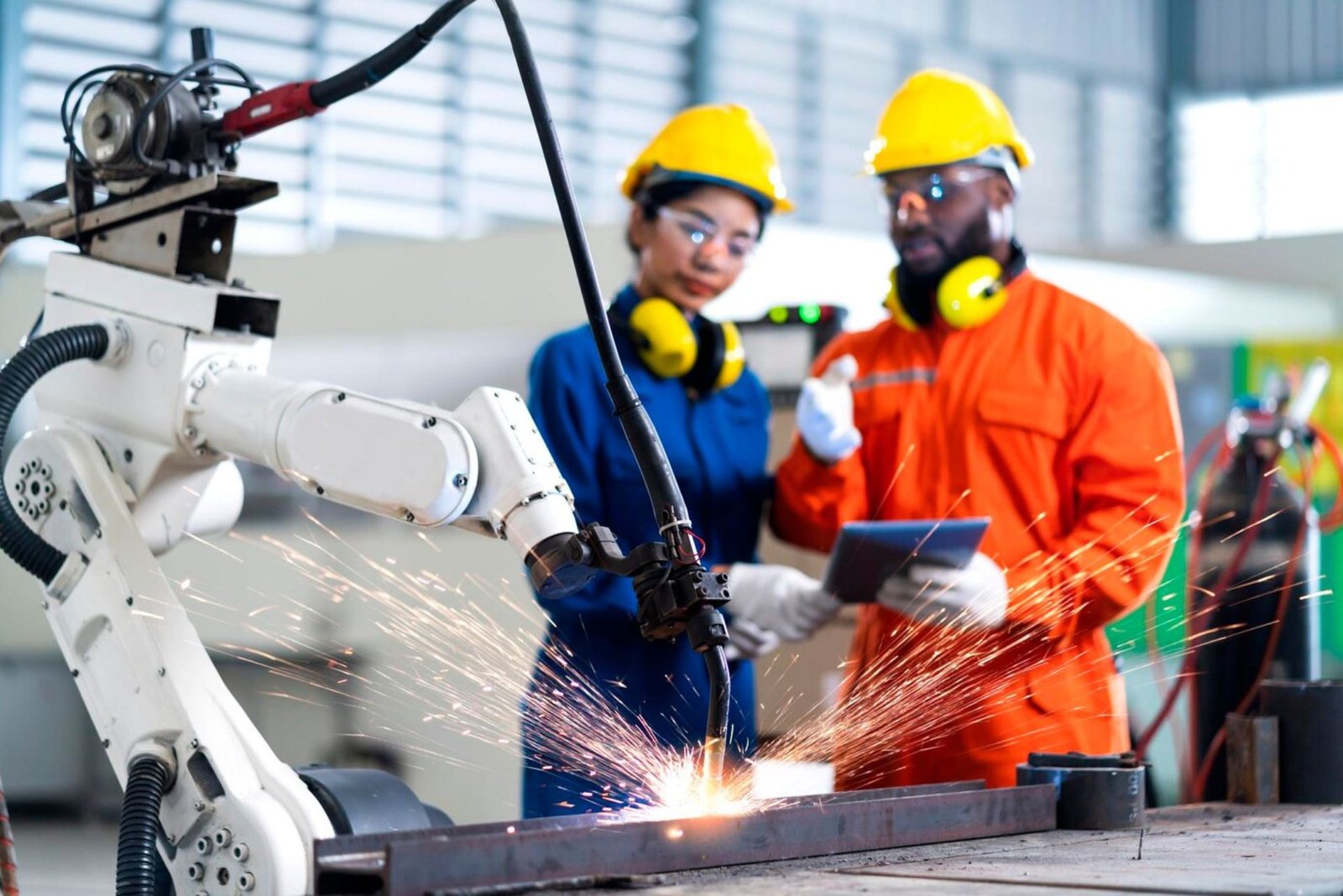engineers working on project execution