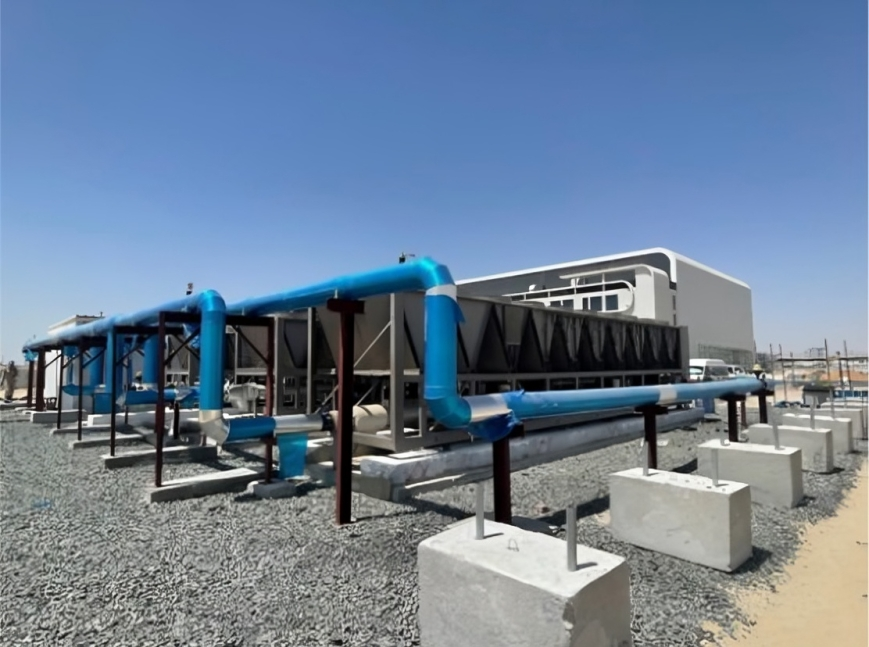 Dismantling, Shifting, Re-installation, Testing & Commissioning Of Chiller At Execujet Facility
